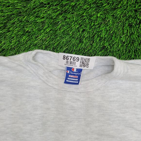 Vintage 90s Champion Coach Shirt Womens 2XL 24x26 Crop USA - Picture 6 of 14